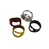 Bague Décapsuleur<br>Colorée - Queue de Coq