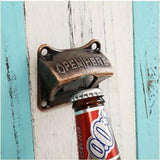 Décapsuleur mural<br>Vintage - Queue de Coq