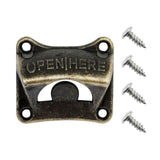 Décapsuleur mural<br>Vintage - Queue de Coq