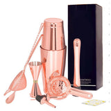 Kit pour cocktail<br>7 pièces en inox - Queue de Coq