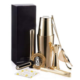 Kit pour cocktail<br>7 pièces en inox - Queue de Coq