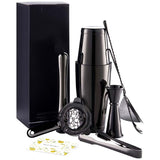 Kit pour cocktail<br>7 pièces en inox - Queue de Coq