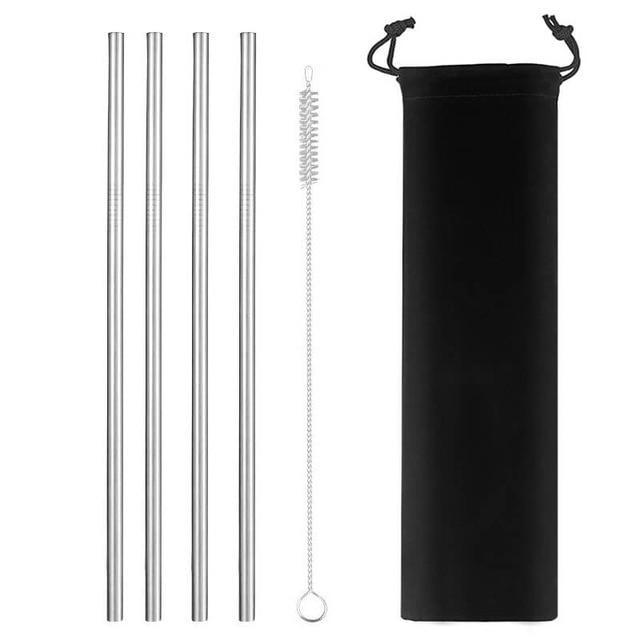 Grosse Paille 10 Pailles Inox 14.5cm Novela Global - Réutilisables, Alimentaires, Marque Française Paille Granité Grosse Paille 10 Pailles Inox 14.5cm Novela Global - Réutilisables, Alimentaires, Marque Française Paille Granité
